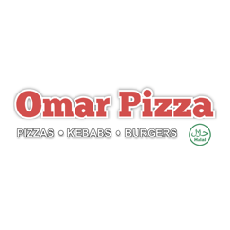 Omar Pizza Leicester logo.